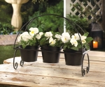 #10015692 METAL PLANTER TRIO