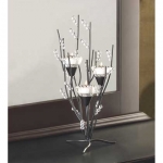 #12055 CRYSTAL TREE TEALIGHT HOLDER