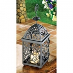 #13175 MOROCCAN BIRDCAGE CANDLE LANTERN