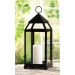 #13347 LARGE CONTEMPORARY CANDLE LANTERN