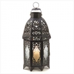 #13365 BLACK LATTICE LANTERN