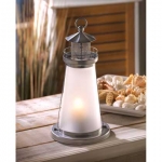 #13789 LOOKOUT LIGHTHOUSE CANDLE LAMP