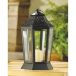 #13930 MIDNIGHT GARDEN CANDLE LANTERN