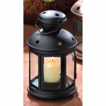 #14123 BLACK COLONIAL CANDLE LAMP