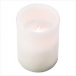 #14366 CLASSIC WHITE FLAMELESS CANDLE