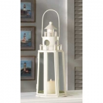 #14634 LIGHTHOUSE CANDLE LANTERN