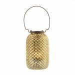 #15202 TALL DIAMOND CANDLE LANTERN