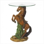 #38426 MAJESTIC STALLION ACCENT TABLE