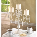 #39784 IVORY ELEGANCE CANDELABRA