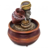 #10015566 TABLETOP EARTHENWARE FOUNTAIN