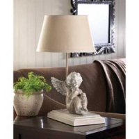 #15156 MUSING CHERUB LAMP