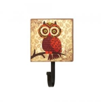 #10015403 RETRO BIG EYES OWL WALL HOOK