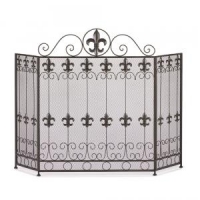 #10015400 FRENCH REVIVAL FIREPLACE SCREEN