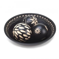 #10015353 EBONY DECORATIVE BALL SET