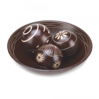 #10015352 UMBER DECORATIVE BALL SET