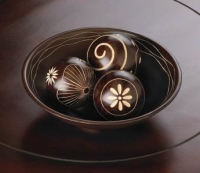 #10015352 UMBER DECORATIVE BALL SET