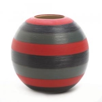 #10015505 SAFARI ROUND VASE