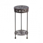 #10015518 CAST IRON ROUND PLANT STAND