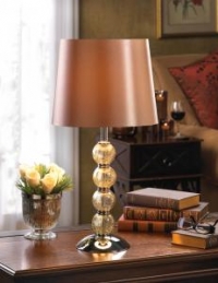 #10015529 GLASS ORB TABLE LAMP