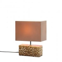 #10015530 RIVER ROCK TABLE LAMP