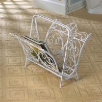 #10015539 VINTAGE STYLE MAGAZINE RACK