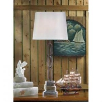 #15163 NAUTICAL ROPE TRIM TABLE LAMP