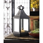 #D1066 CARRIAGE STYLE CANDLE LANTERN