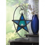 #D1138 SAPPHIRE STAR TABLE LANTERN