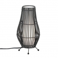 METAL SLAT HOURGLASS LAMP